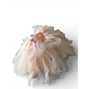 PINK Women’s Cream A Line Ballet Tutu Size Small